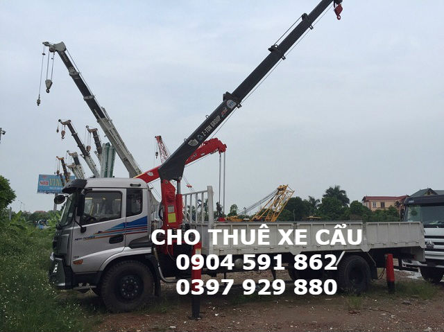 CHO THUÊ XE CẨU  0904 591 862  0397 929 880