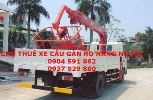 Cho thuê xe cẩu thùng giá rẻ ở thành Phố Hồ Chí Minh